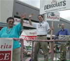 Dale Murphy on the campaign trail.